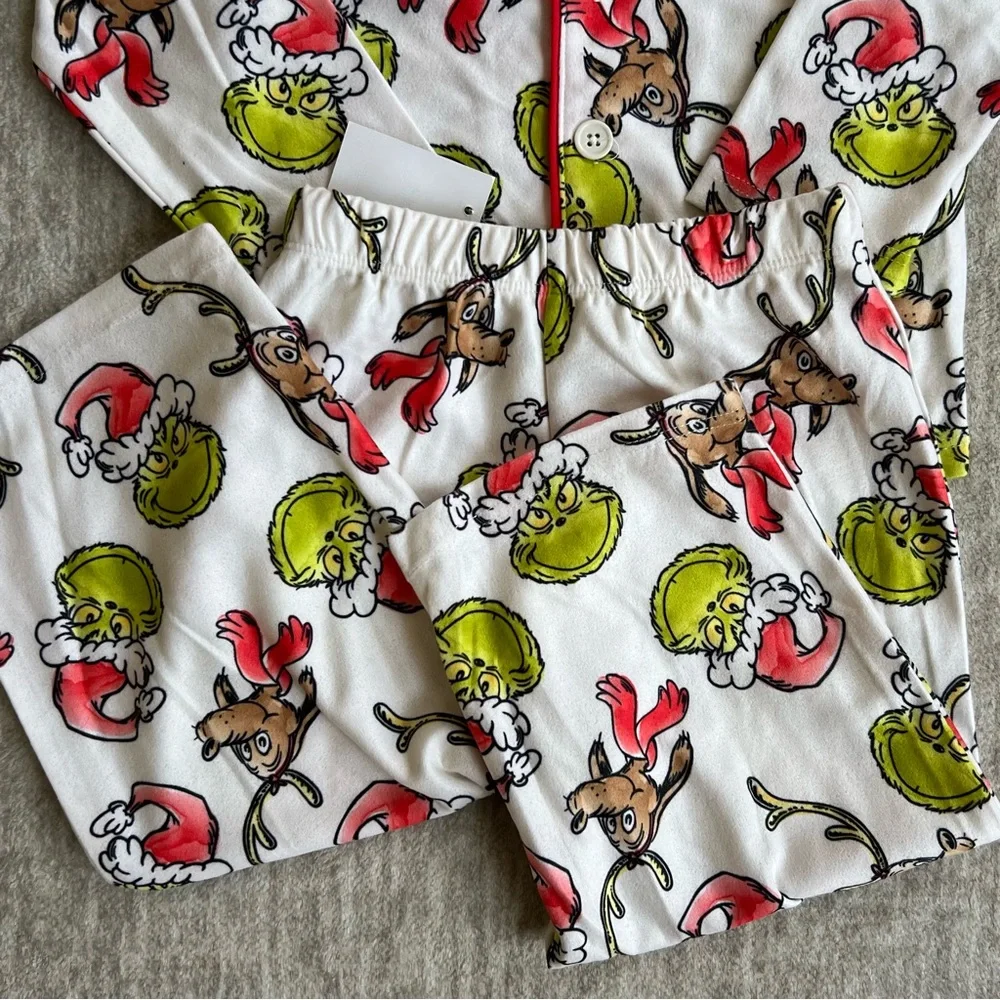 NWT Grinch pajama set - Picture 3 of 4